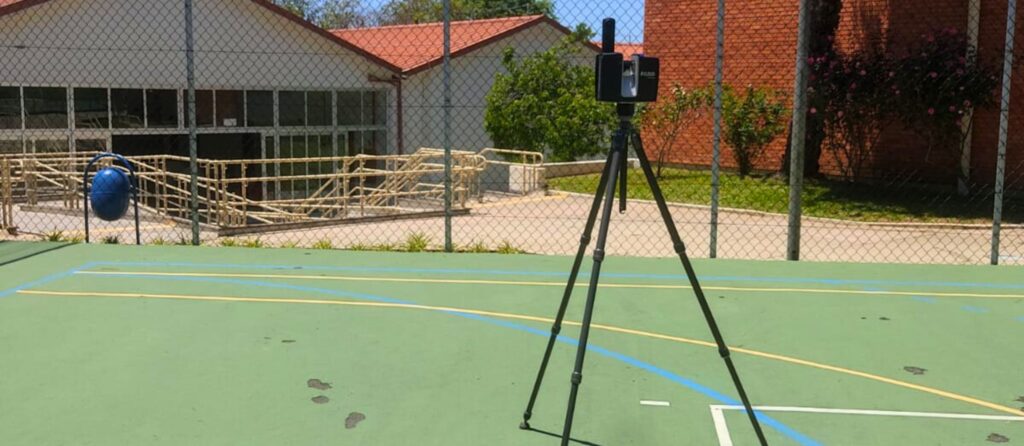 levantamento cadastral com laser scanner