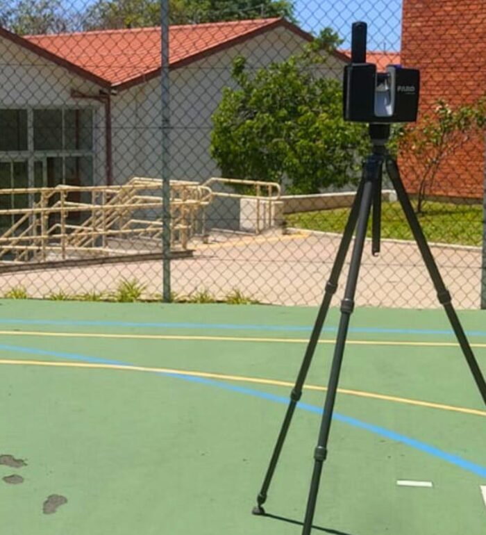 levantamento cadastral com laser scanner