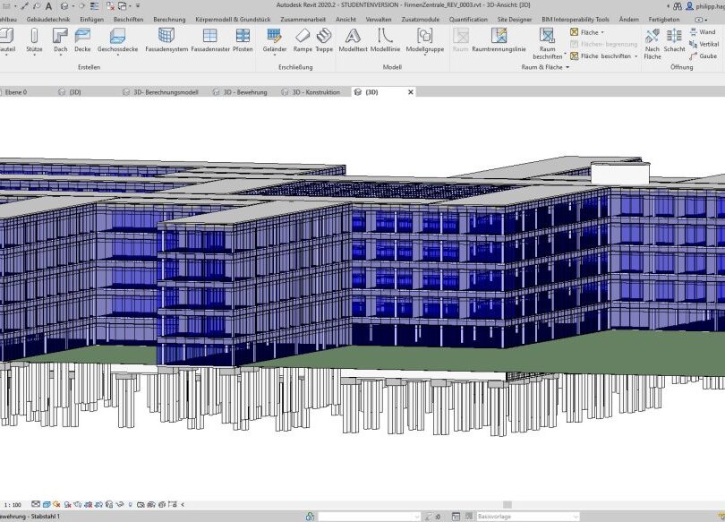 revit ou archicad interface revit